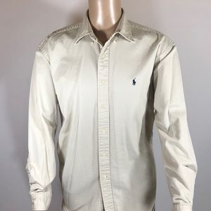 Ralph Lauren Large Button down long sleeved shirt
